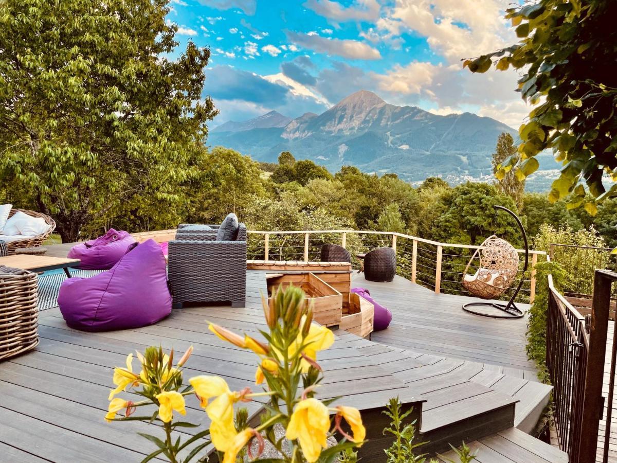 Chambre D'Hotes La Grange Des Ecrins Chabottes Exteriér fotografie