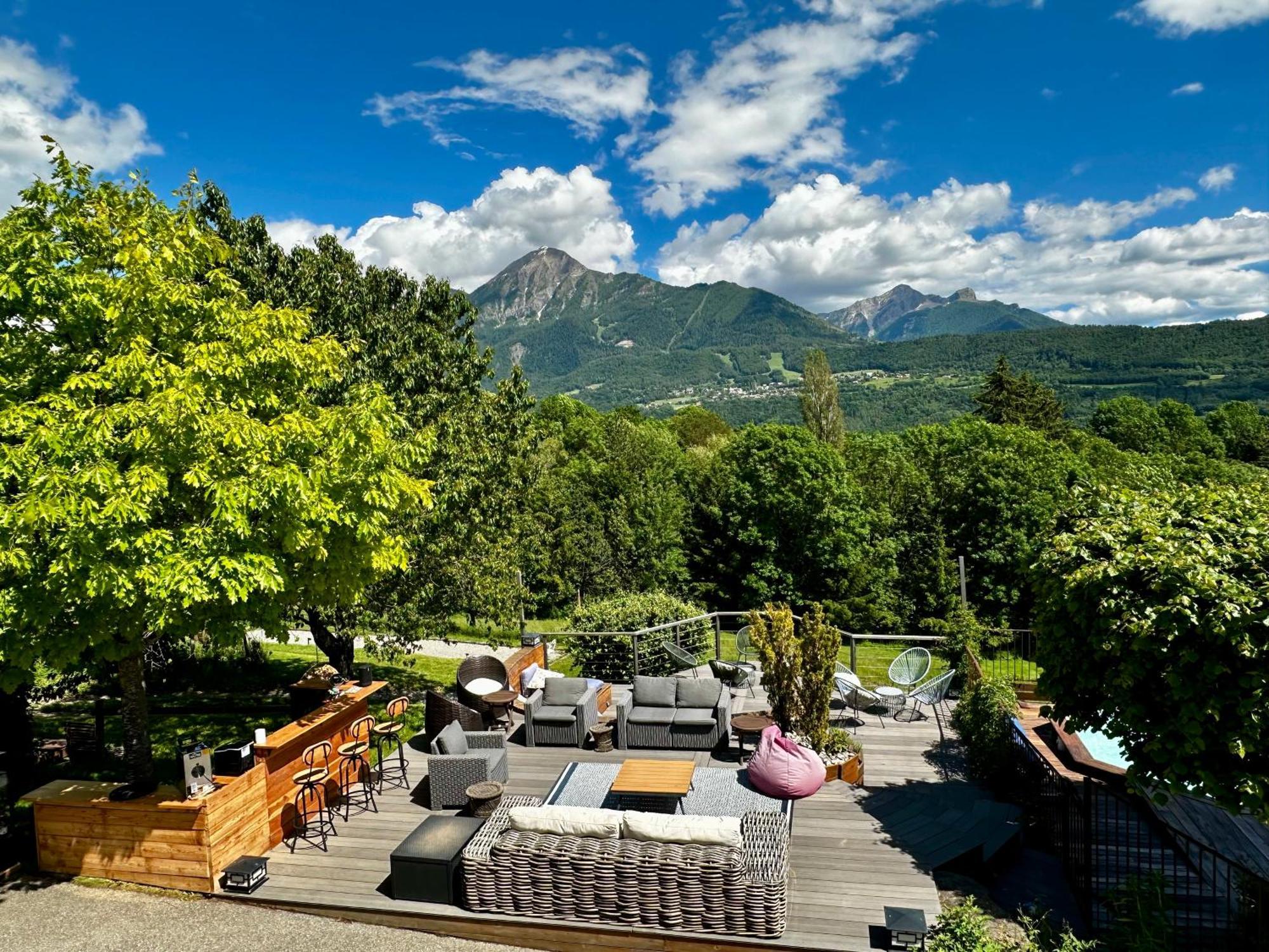 Chambre D'Hotes La Grange Des Ecrins Chabottes Exteriér fotografie